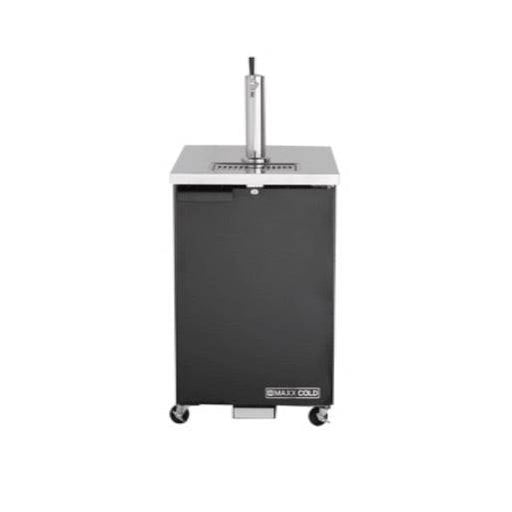 MXBD24-1BHC Maxx Cold Beer Cooler and Dispenser, 23"W, 7.2 cu. ft. - Top Restaurant Supplies