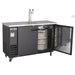 MXBD48-1BHC Maxx Cold Two Keg, One Tower Beer Dispenser, Black, 48” Wide - Top Restaurant Supplies