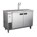 MXBD60-1SHC Maxx Cold Two Keg, One Tower Beer Dispenser, Stainless Steel, 60” Wide - Top Restaurant Supplies