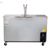 MXBD60-1SHC Maxx Cold Two Keg, One Tower Beer Dispenser, Stainless Steel, 60” Wide - Top Restaurant Supplies