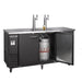 MXBD72-2BHC Maxx Cold Three Keg, Two Tower Beer Dispenser, Black, 72” Wide - Top Restaurant Supplies
