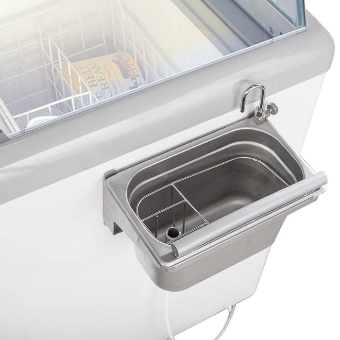 MXDC-12 Maxx Cold 12-Tub Ice Cream Dipping Cabinet, White - Top Restaurant Supplies