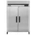 MCRT-49FDHC Maxx Cold Double Door, Solid Door Reach-In Refrigerator, Top Mount, 49 Cu ft - Top Restaurant Supplies