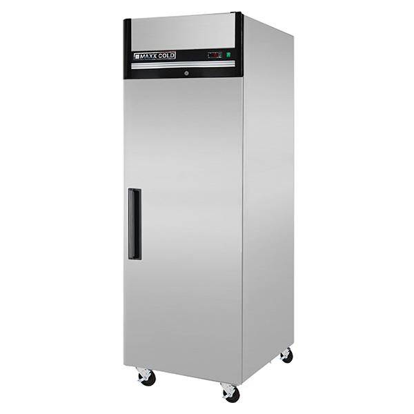 MXCR-23FDHC Maxx Cold Single Door, Solid Door Reach-In Refrigerator, Top Mount, 23 Cu ft - Top Restaurant Supplies