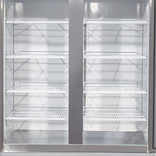 MXCR-49GDHC Maxx Cold Double Door, Glass Door Reach-In Refrigerator, Bottom Mount, 49 Cu ft - Top Restaurant Supplies