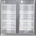 MXCR-49GDHC Maxx Cold Double Door, Glass Door Reach-In Refrigerator, Bottom Mount, 49 Cu ft - Top Restaurant Supplies