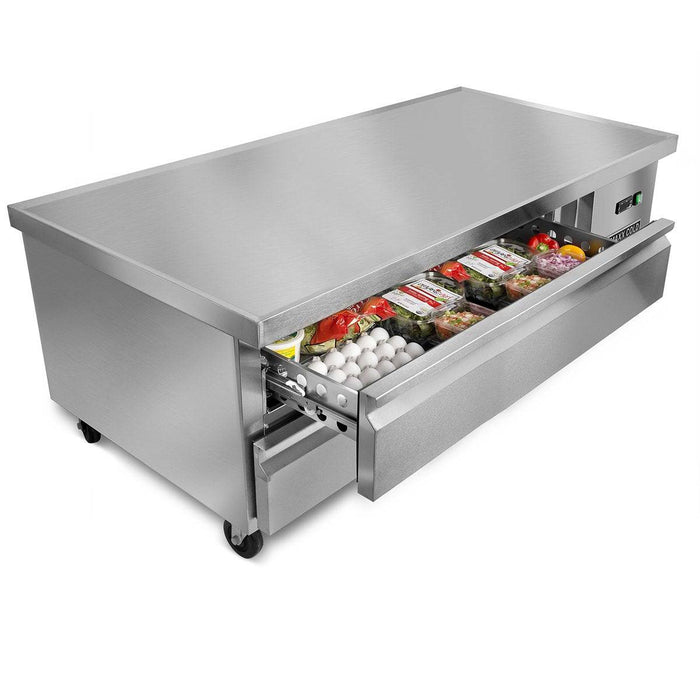 MXCB60HC Maxx Cold Two Drawer Refrigerated Chef Base, 60” Wide - Top Restaurant Supplies