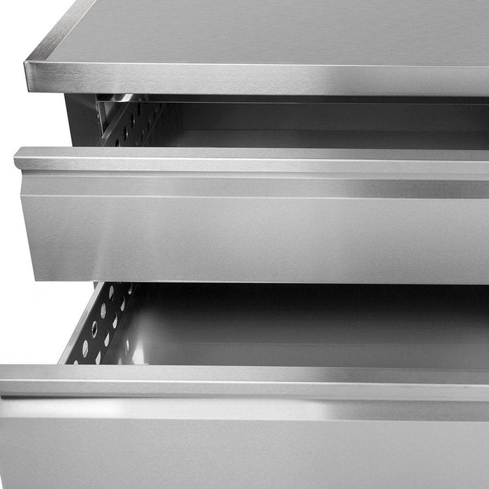 MXCB60HC Maxx Cold Two Drawer Refrigerated Chef Base, 60” Wide - Top Restaurant Supplies