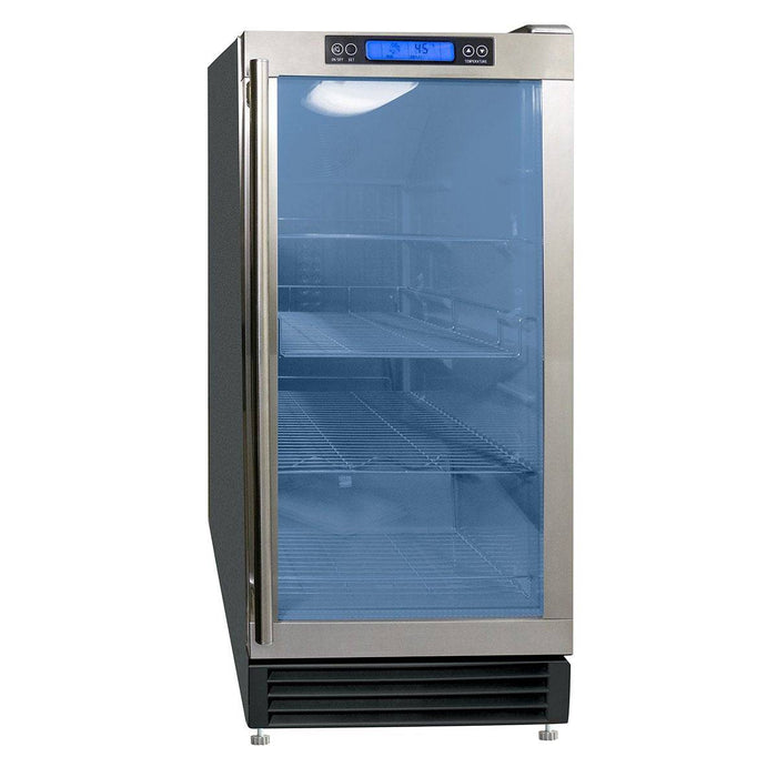 MCBC3U Maxx Ice Glass Door Compact Beverage Center, 3 Cu ft - Top Restaurant Supplies