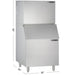 Maxx Ice MIM452B Modular Ice Machine, 30"W, 460 lbs w/400 lb Storage Bin, in Stainless Steel - Top Restaurant Supplies - Ice Machine - Maxx Ice