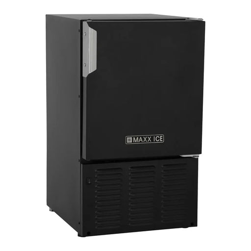 Maxx Ice MMAR25B Compact Marine Ice Machine / Boat Ice Maker in Black - Top Restaurant Supplies - Ice Machine - Maxx Ice