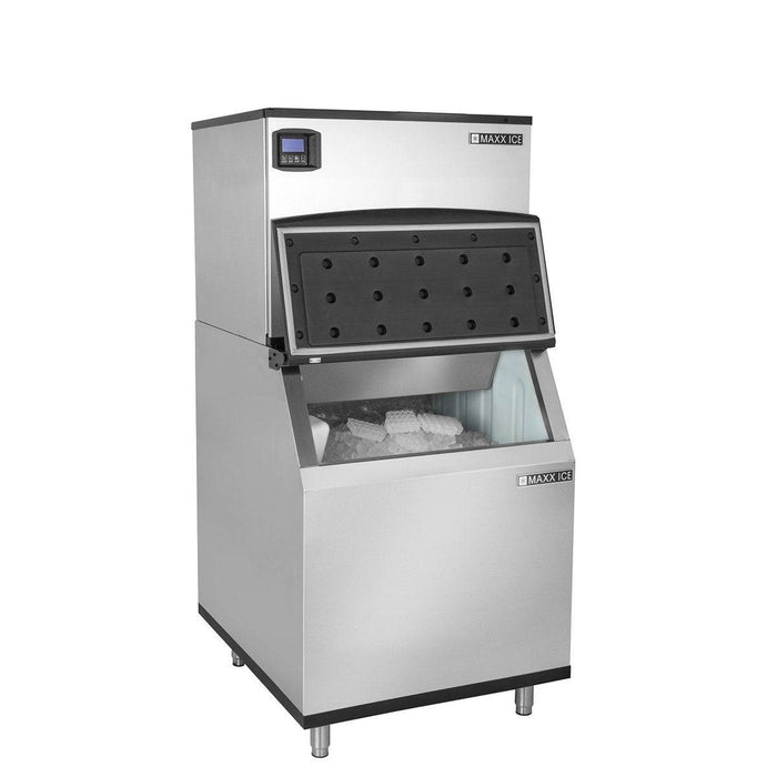 MIM370N Maxx Ice 370 lb Intelligent Series Modular Ice Machine, 30” Wide, Full Dice - Top Restaurant Supplies