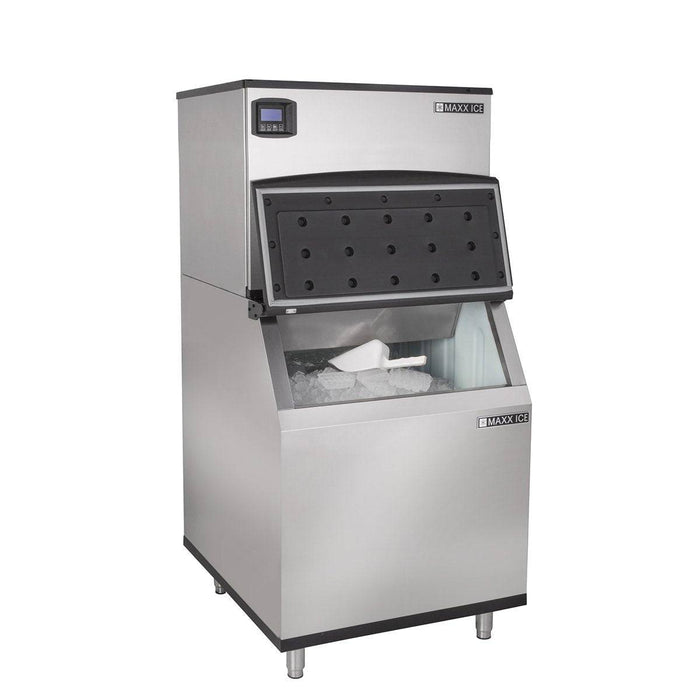 MIM370N Maxx Ice 370 lb Intelligent Series Modular Ice Machine, 30” Wide, Full Dice - Top Restaurant Supplies