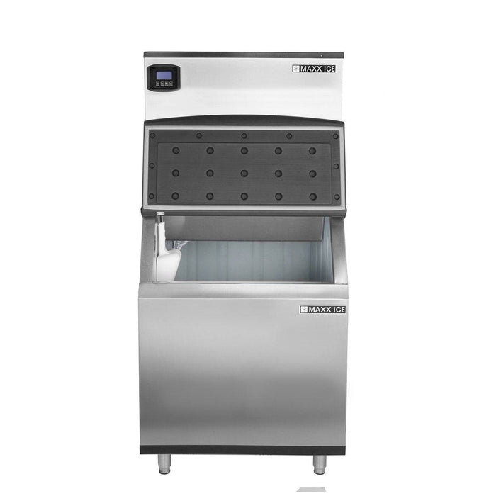 MIM370N Maxx Ice 370 lb Intelligent Series Modular Ice Machine, 30” Wide, Full Dice - Top Restaurant Supplies