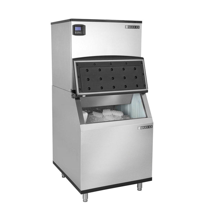 MIM500NH Maxx Ice 500 lb Intelligent Series Modular Ice Machine, 30” Wide Half-Dice - Top Restaurant Supplies