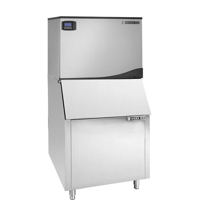MIM500NH Maxx Ice 500 lb Intelligent Series Modular Ice Machine, 30” Wide Half-Dice - Top Restaurant Supplies