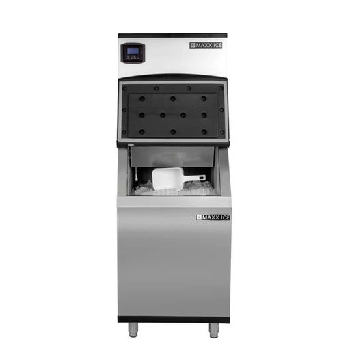 Maxx Ice MIM360NH-B310 Intelligent Series Modular Ice Machine, 22"W, 361 lbs w/310 lb Storage Bin, Stainless Steel - Top Restaurant Supplies - Ice Maker - Maxx Ice