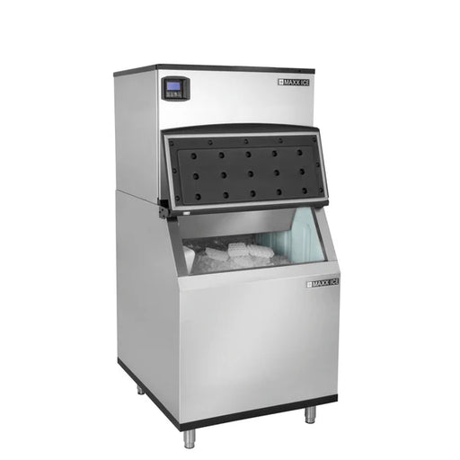Maxx Ice MIM370NH-B470 Intelligent Series Modular Ice Machine, 30"W, 361 lbs w/470 lb Storage Bin, Stainless Steel - Top Restaurant Supplies - Ice Maker - Maxx Ice