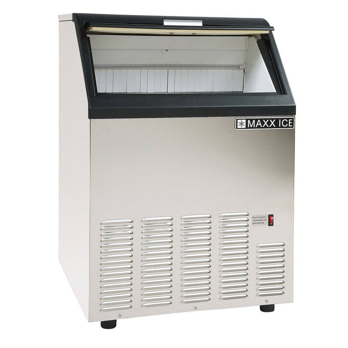 MIM100 Maxx Ice 100 lb Self-Contained Ice Machine, Bullet Cube - Top Restaurant Supplies