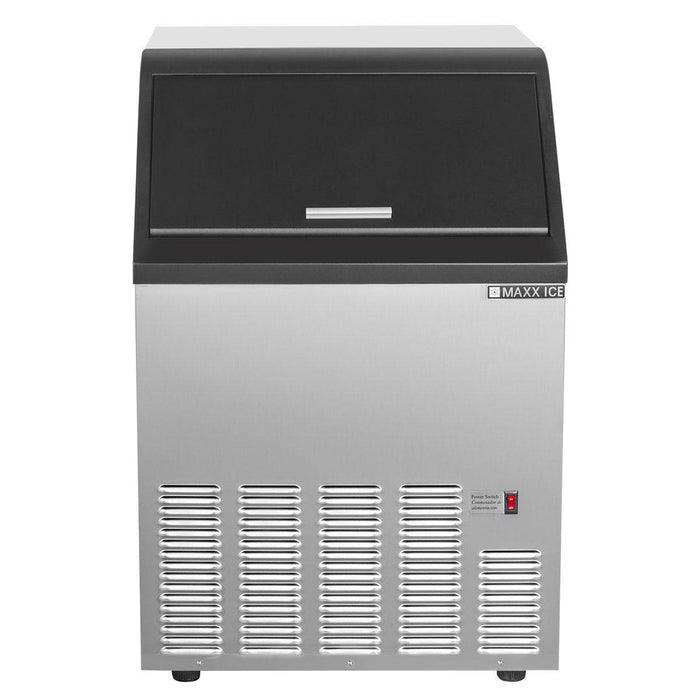 MIM125H Maxx Ice 85 lb Self-Contained Ice Machine, Half-Dice - Top Restaurant Supplies