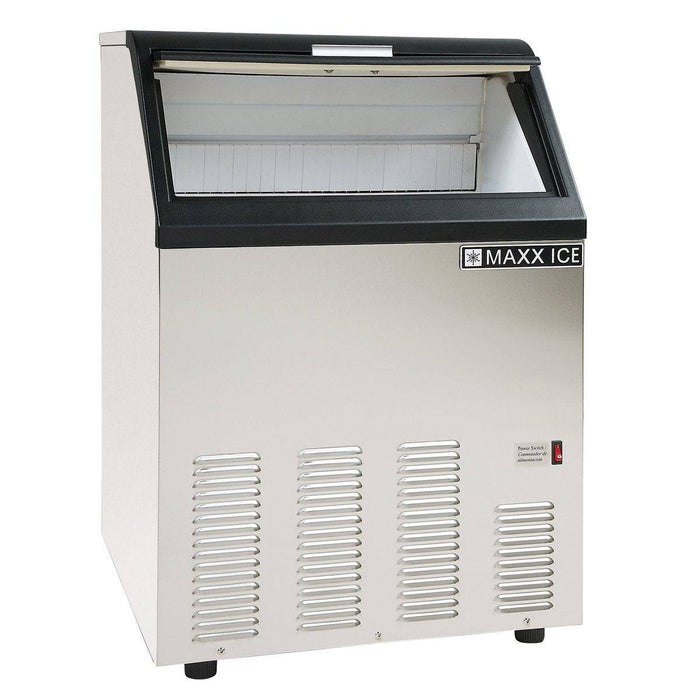 MIM130 Maxx Ice 130 lb Self-Contained Ice Machine, Bullet Cube - Top Restaurant Supplies