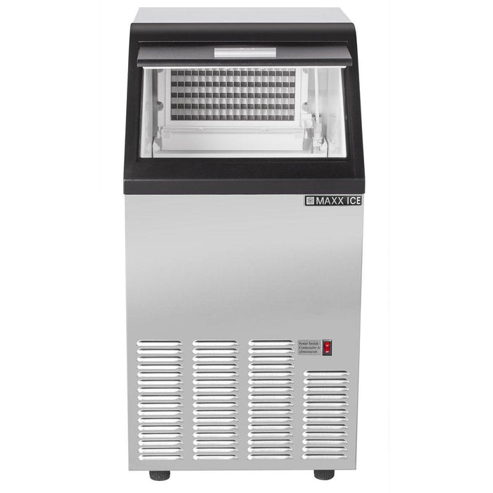 MIM85H Maxx Ice 85 lb Self-Contained Ice Machine, Half-Dice - Top Restaurant Supplies