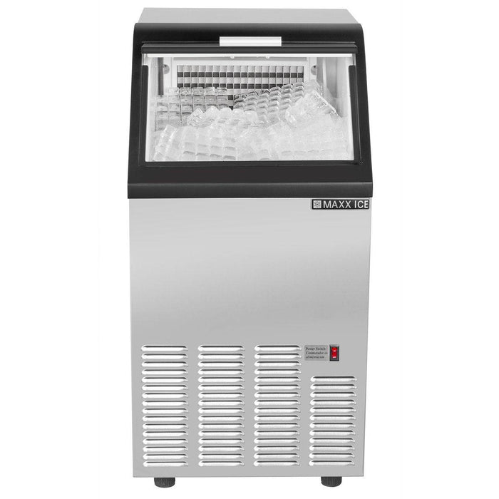 MIM85H Maxx Ice 85 lb Self-Contained Ice Machine, Half-Dice - Top Restaurant Supplies
