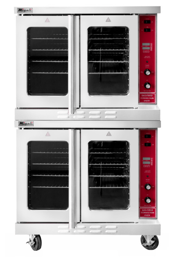 Migali C-CO2-NG Convection Oven Gas Competitor Series, 4 Burners - Top Restaurant Supplies