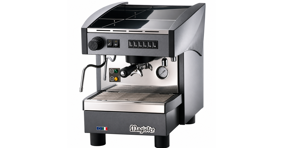 Magister ES60 STILO 110V Single Group Automatic Espresso Machine with Steam Wand - 1600W
