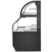 Marchia MSTAR36 Black Dual Service Open Air Display Case Merchandiser,  36"-  toprestaurantsupplies.com
