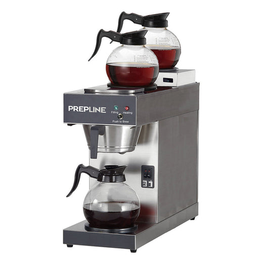 Prepline PACM-3D Automatic Coffee Maker with 3 Warmers - 120V - Top Restaurant Supplies