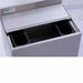 Prepline PIB182412 24" Stainless Steel Underbar Ice bin with 3" Backsplash, 12" Bowl - Top Restaurant Supplies