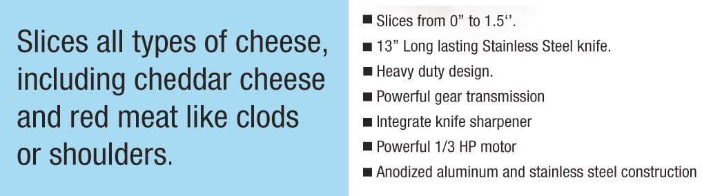 Pro-Cut KMS-13 Meat & Deli Slicer 13" Blade, 1/3 HP - Top Restaurant Supplies