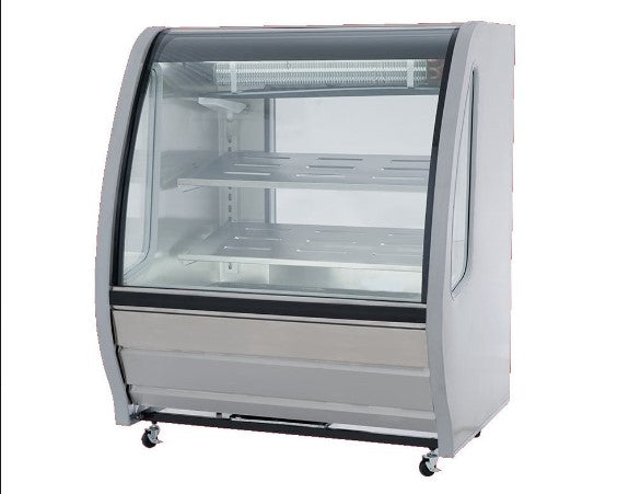 PRO-KOLD DDC-40 SS, STAINLESS STEEL 39" REFRIGERATED DELI, DISPLAY CASE - Top Restaurant Supplies