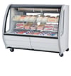 Pro-Kold DDC-60 W, White 56" Refrigerated Deli, Display Case - Top Restaurant Supplies
