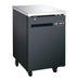 SABA SBB-27-23B 23" One Door Back Bar Cooler (Black) - Top Restaurant Supplies