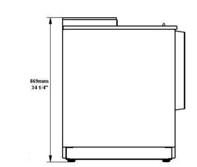 SABA SBC-95 95 1/4″ Horizontal Bottle Cooler - Top Restaurant Supplies