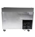 SABA SPP-44-6 44″ One Door Refrigerated Pizza Prep Table with Pans Stainless Steel - Top Restaurant Supplies
