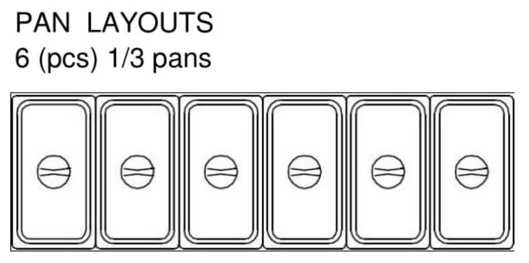 SABA SPP-44-6 44″ One Door Refrigerated Pizza Prep Table with Pans Stainless Steel - Top Restaurant Supplies