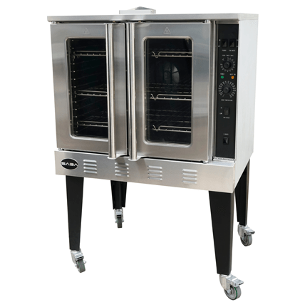 SABA GCO-613 38" Full Size Gas Convection Oven 54,000 BTU - Top Restaurant Supplies