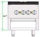 SABA SP-2 18" Double Stock Pot NG - Top Restaurant Supplies