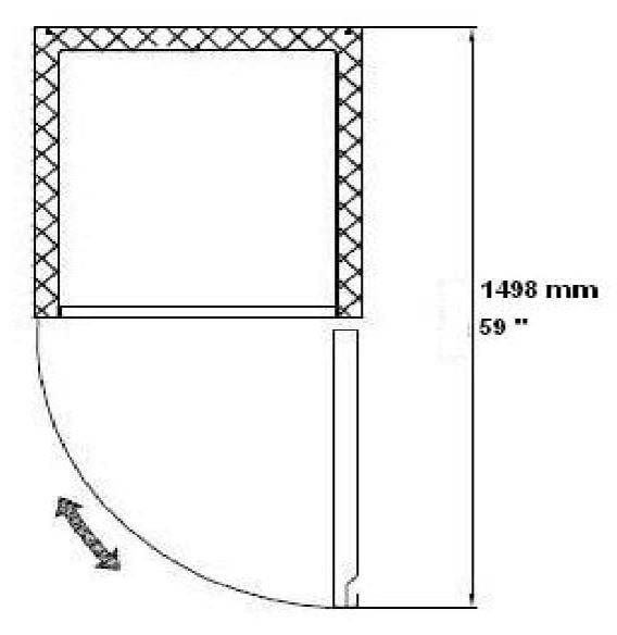 SABA S-23FG 29" One Glass Door Reach-In Freezer Stainless Steel, 23 Cu. Ft. - Top Restaurant Supplies