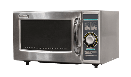 Sharp R-21LCFS Medium Duty Commercial Microwave with 1000 watts - Top Restaurant Supplies