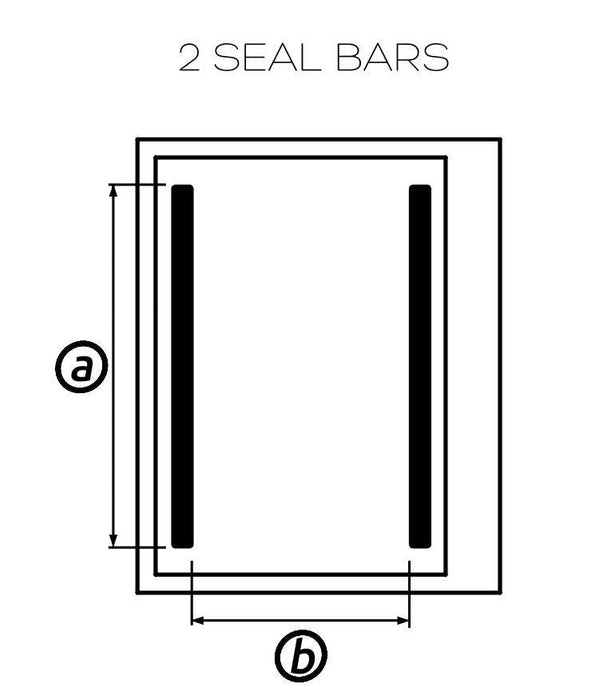 Sipromac 450A Chamber Vacuum Sealer w/ (2) 19" Seal Bars, 208v/3ph - Top Restaurant Supplies