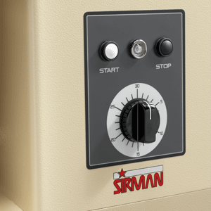 Sirman 40875866T Hercules 50 TA 2V Timer Spiral Dough Mixer,  220V - 3phase - Top Restaurant Supplies