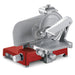 Sirman 1535R2208SNA Mantegna 350 BS Top Rossa 14" Blade Straight Feed Slicer for Cured Meat, Red Finish - Top Restaurant Supplies