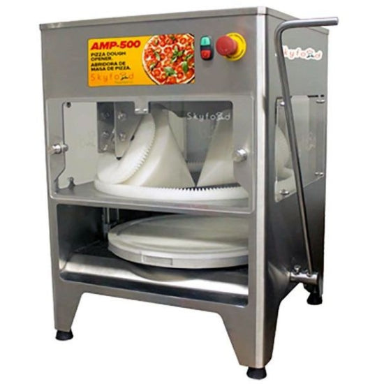 Skyfood AMP-500EF Doughball Opener, Flattener & Former - Top Restaurant Supplies - Pizza Dough Spinner - Skyfood