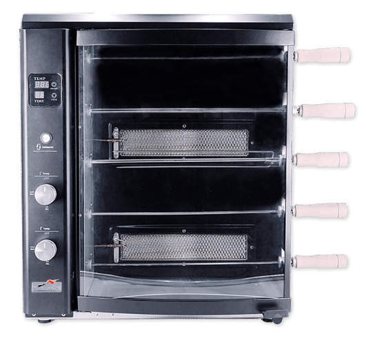 Skyfood BG-05LX BLACK Gas Rotisseries Grill 5 Skewer without Upper Tray - Top Restaurant Supplies