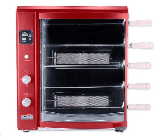 Skyfood BG-05LX RED Gas Rotisseries Grill 5 Skewer without Upper Tray - Top Restaurant Supplies