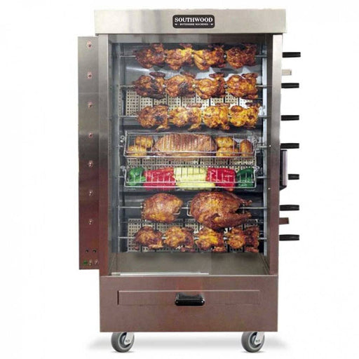Southwood RG7 Gas 35 Chicken Commercial Rotisserie Oven Machine - Top Restaurant Supplies